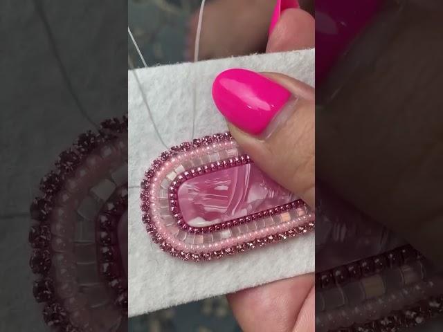 This Barbie makes her own earrings #diy #shorts #beading #beadwork #satisfying #art #crafts