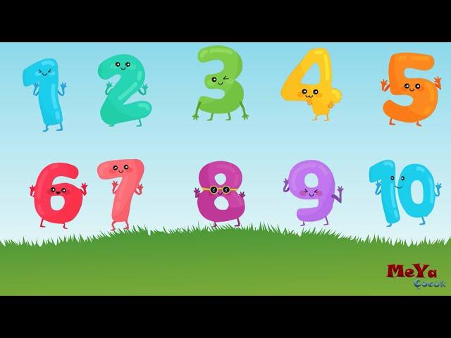 Learn Numbers from1 to 10 I Lets Count to 10 I İngilizce Sayılar Öğreniyorum