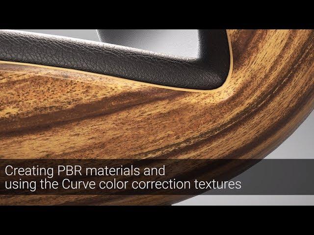 V-Ray Next for SketchUp – Creating PBR materials and working with Curve color correction textures