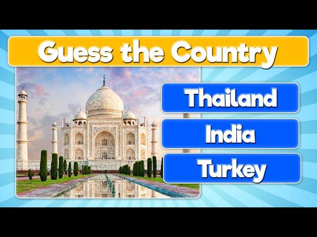 Guess the Country by the Landmark | Where is the Landmark Quiz