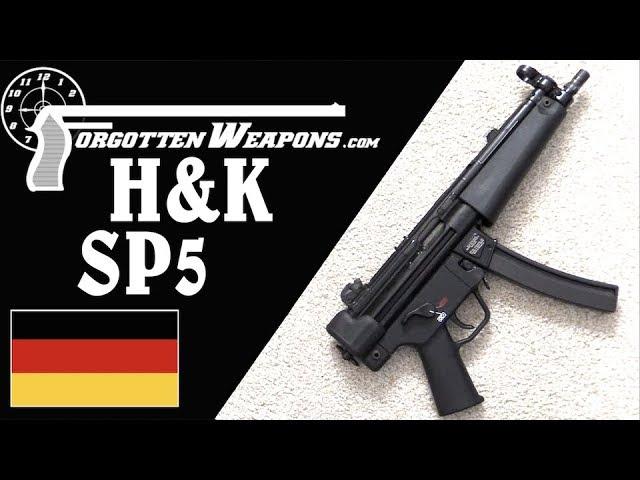 H&K's New SP5 - A Civilian Semiauto MP5 Pistol