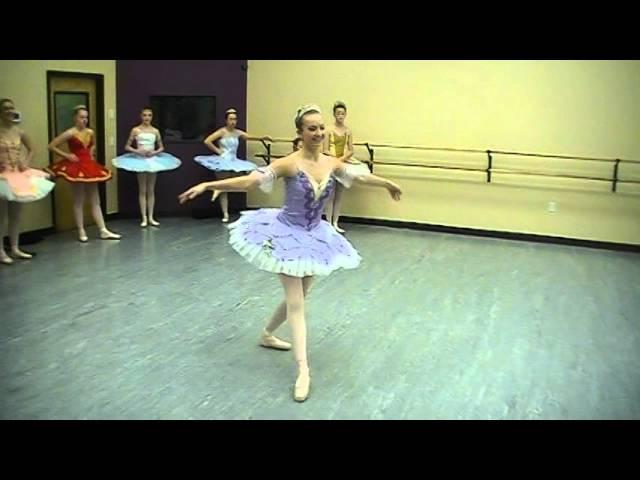 Leah Youth America Grand Prix Ballet Competition Practice