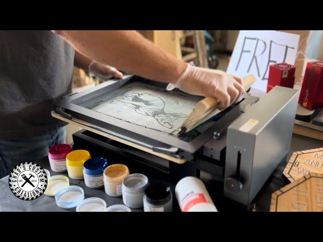 Why I got a Screen Printer, What Can it Do
