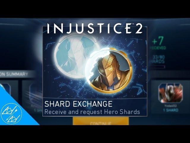 UPDATE 2.1.2 - SHARD EXCHANGE || INJUSTICE 2 MOBILE