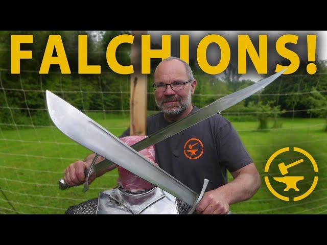 Medieval Falchions - Brutal test cut!