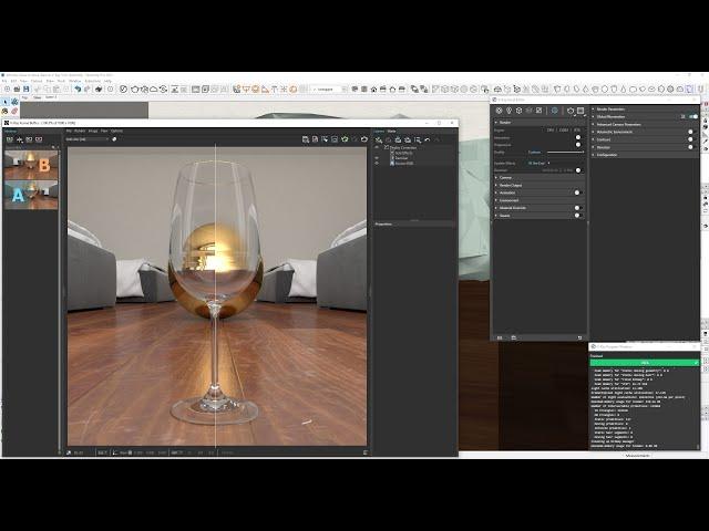 Window Glass vs Wine Glass in V-Ray 5 for SketchUp