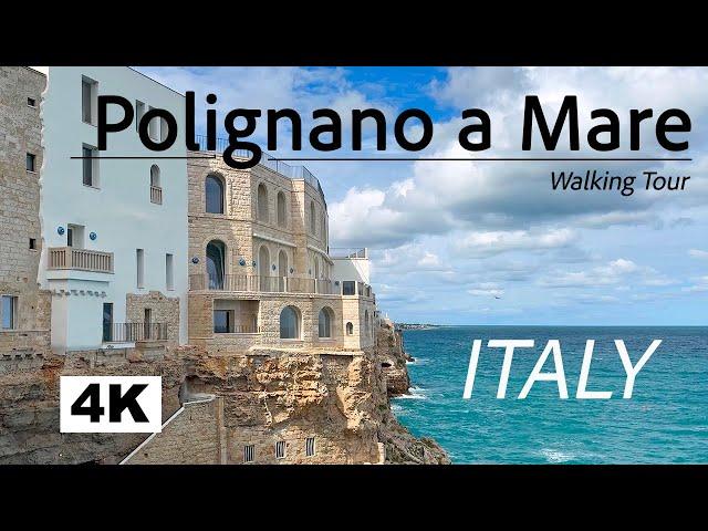 Walking Tour 4K, Polignano a Mare, Puglia ITALY. September 2024 #travel #tourism #italy #walk