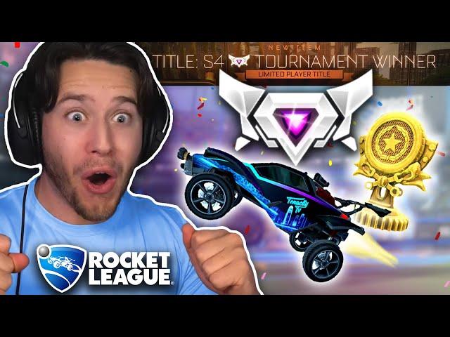 I FINALLY WON MY FIRST SSL TOURNAMENT!! | Rocket League Gameplay