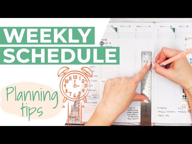 How to Plan Your Schedule Effectively ft. Clever Fox Schedule Planner PRO