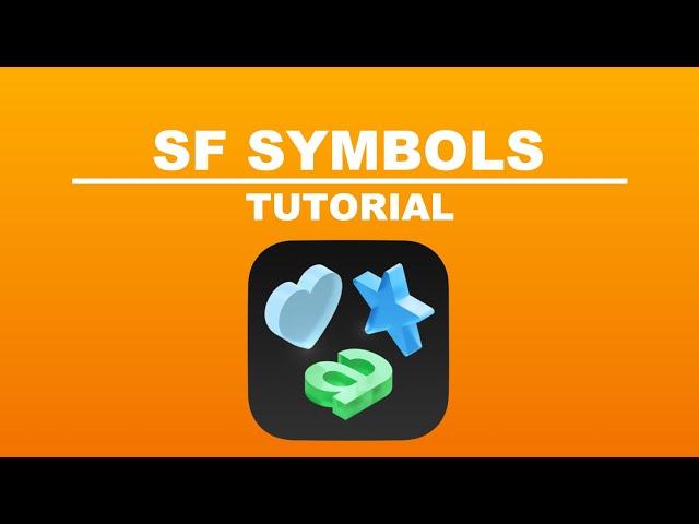 SF Symbols: How To Get Icons And Symbols For Your App With SF Symbols In Xcode 15