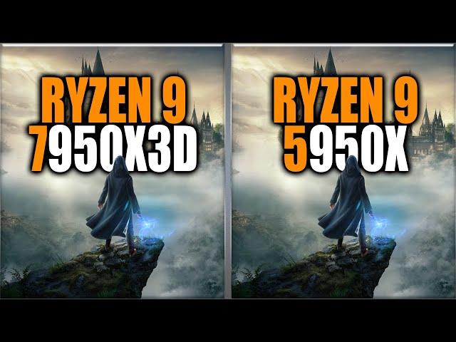 Ryzen 9 7950X3D vs 5950X Benchmarks - Tested 15 Games and Applications