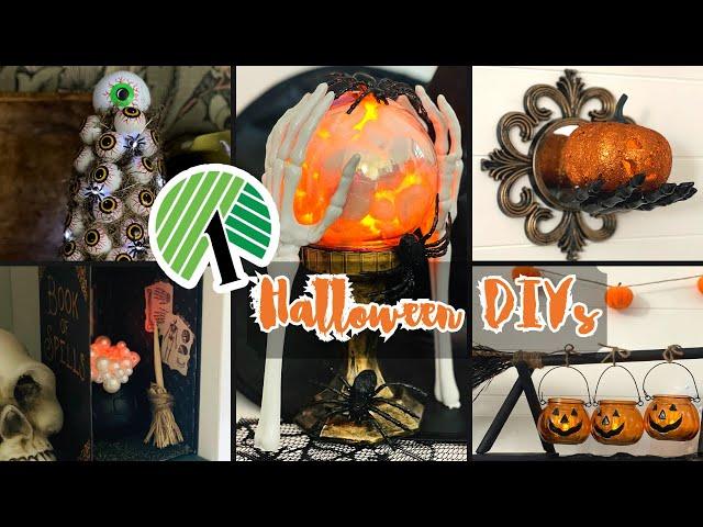  5 NEW DOLLAR TREE HALLOWEEN DIYs #codeorange