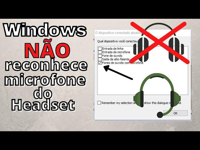 Microfone do Headset não funciona - TUTORIAL RÁPIDO