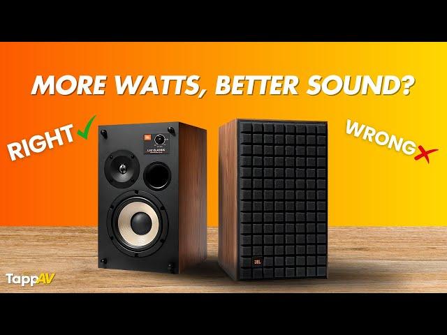 How Many Watts Do Your Speakers Really Need? The Truth About AV Receiver Power!