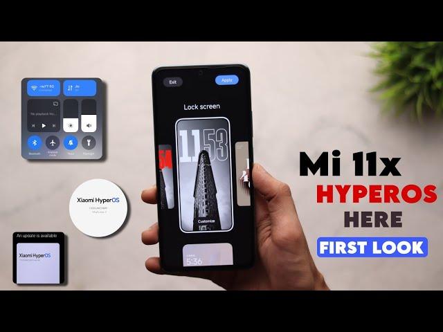 Xiaomi HyperOS 1.0.9.0 For Mi 11x Unofficial Here - HyperOS Update RollOut