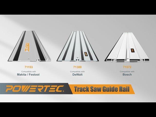 Track Saw Guide Rail for Makita/Festool, DeWalt and Bosch Track Saws #woodworking #oem