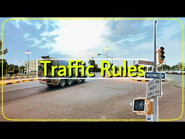 Saudi Arabia Taffic Rules | Zero Subs