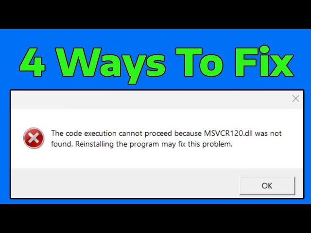 How To Fix 0xc000007b Error Windows 11