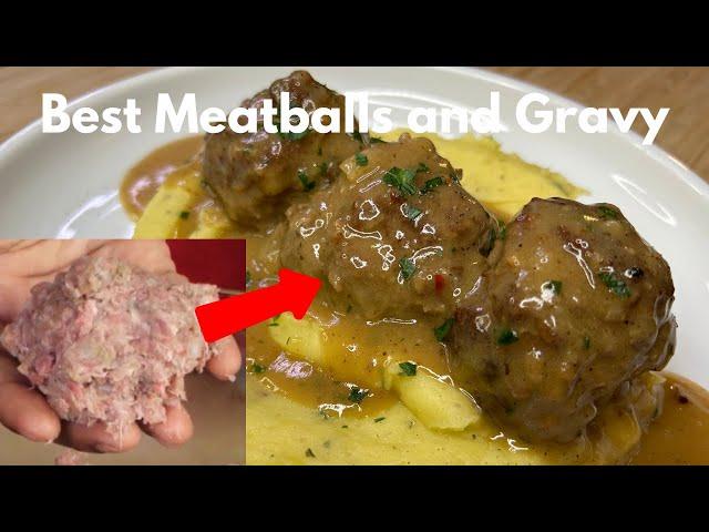 How to Make the Best Meatballs and Gravy | Easy Comfort Food Recipe