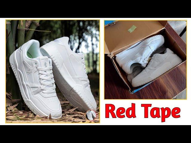 Best Red tape White Sneakers || Unboxing
