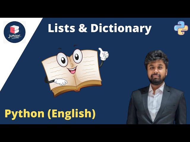 Python English for Beginners | Lists & Dictionary | Grade 7 - 10 | Coding Blocks Junior