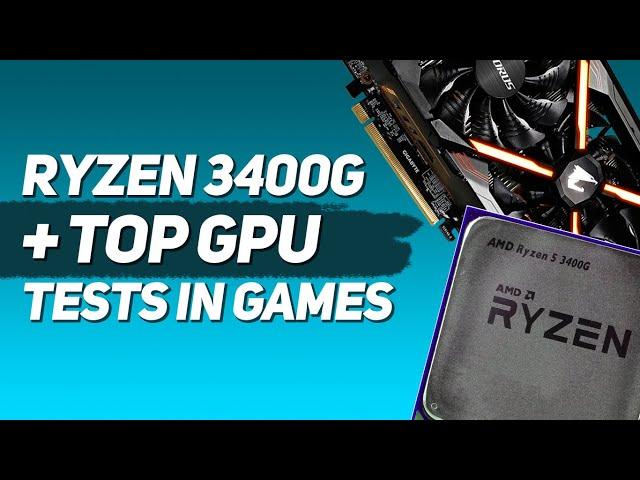  AMD Ryzen 5 3400g with TOP graphic card