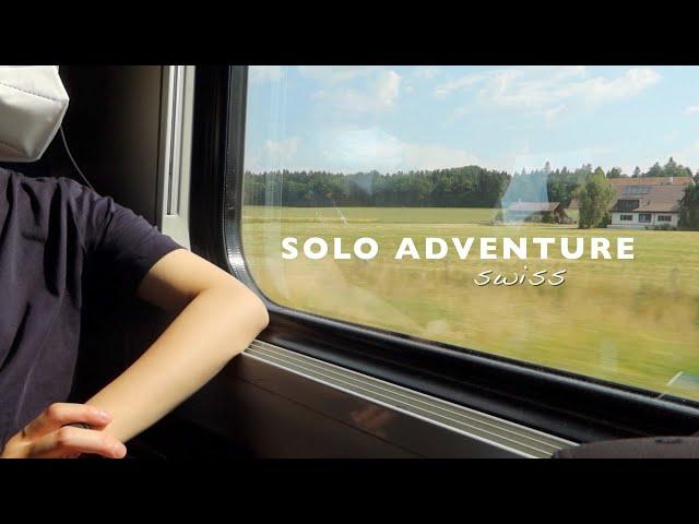 I went to Switzerland alone - 10 days solo trip in Switzerland Ep.1 - DAY 1 7h train to Zermatt