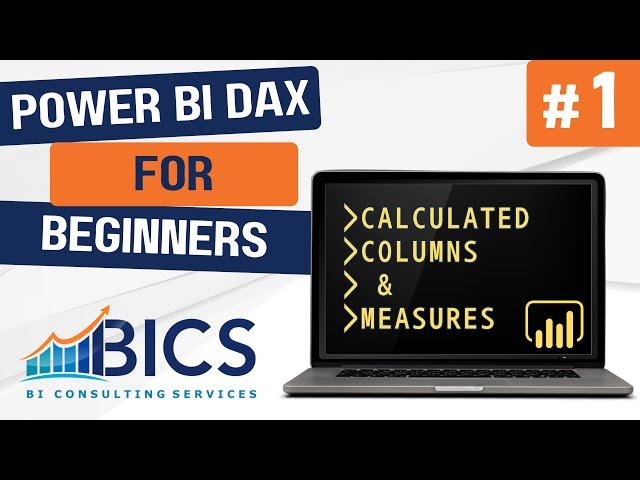 Power BI DAX for Beginners #1: Calculated Columns and Measures