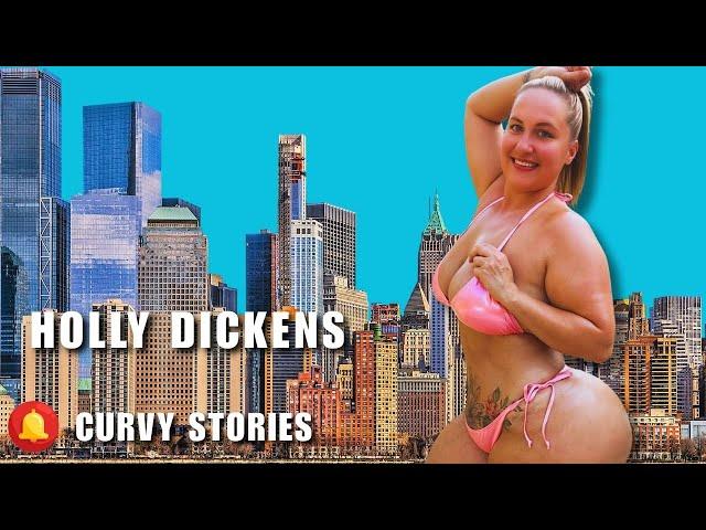 Holly Dickens  plus size wiki-curvy model bio & Try on haul-Body Positive