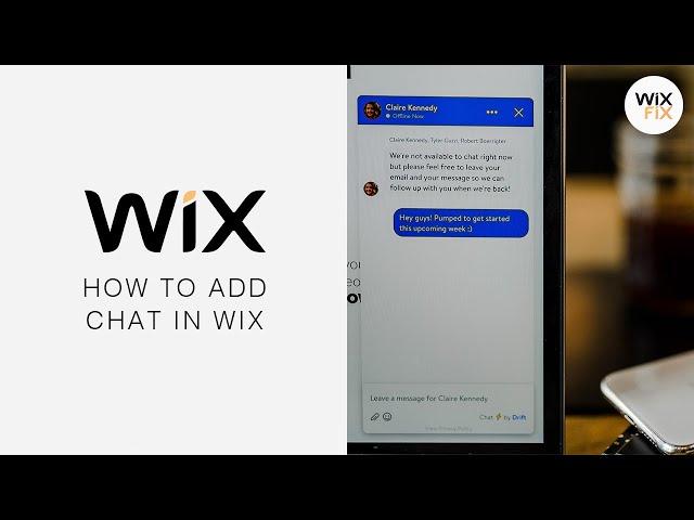 How to Add a Chat to Your Wix Website | Wix Fix