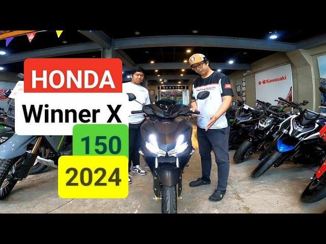 New Honda Winner X ABS Price 129,900 2024 - Specs Review Sound Check - Kirby Motovlog