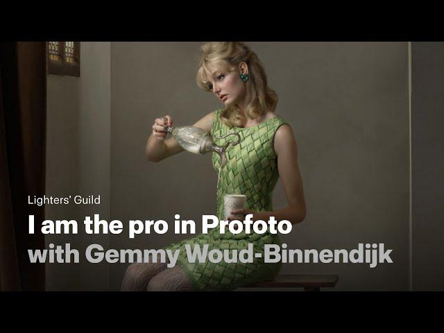 I am the pro in Profoto with Gemmy Woud-Binnendijk