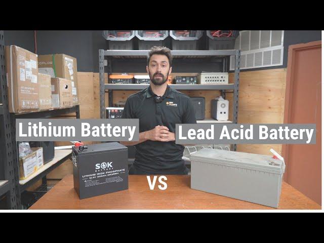 Lithium vs AGM Batteries: What's Best For Off-Grid Solar Power Systems?  Comparison & Breakdown