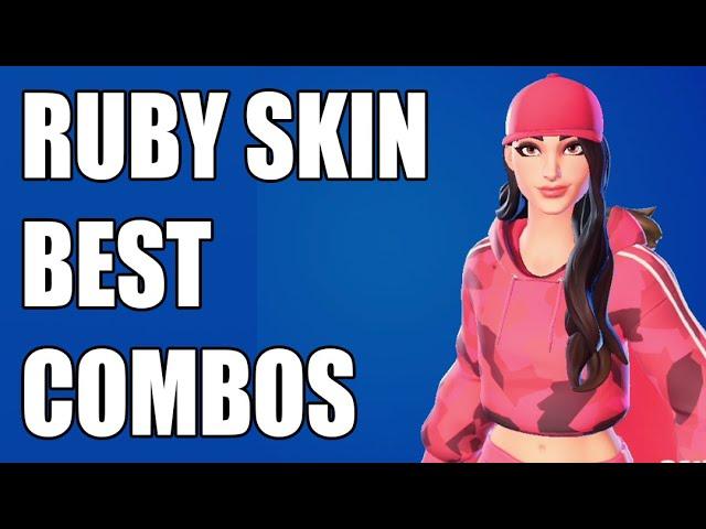 BEST COMBOS for RUBY Skin - Fortnite