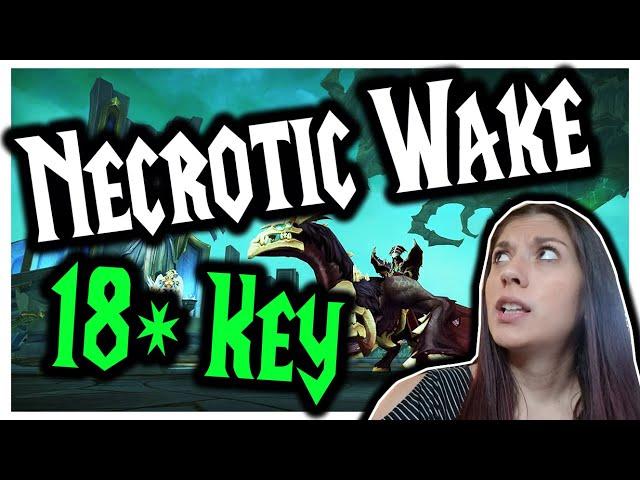 Necrotic Wake Mythic 18+ Guide Tank POV | Tyrannical, Bolstering, Storming