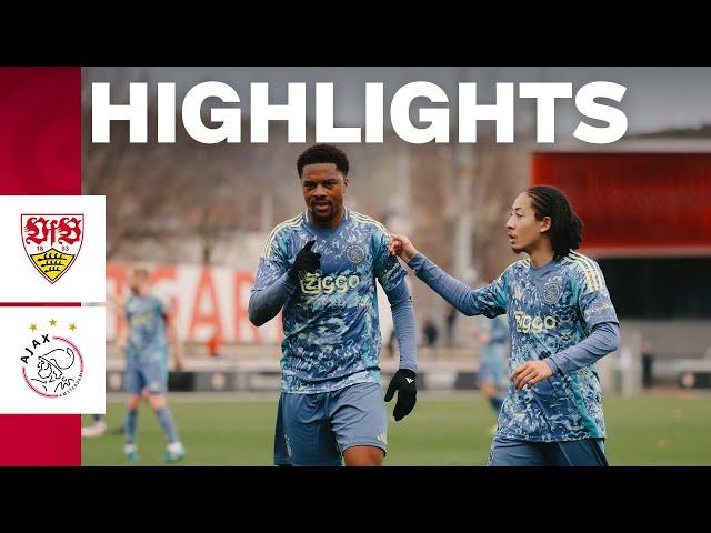 First minutes of 2025! 🫡 | Highlights VFB Stuttgart - Ajax | Friendly