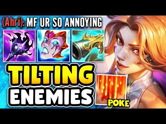 I tried the #1 Most ANNOYING Miss Fortune build... (JUST SPAM E ALL GAME)