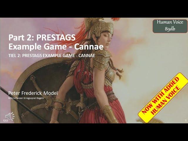 p02: PRESTAGS Example Game - Cannae