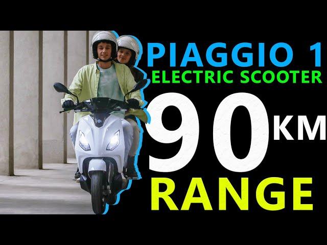 Piaggio 1 Electric Scooter Range, Price and Launch Details