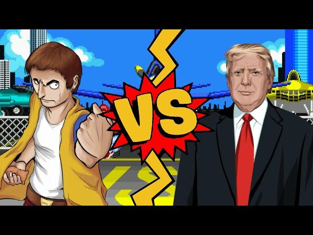 M.U.G.E.N. Battles | Dee Bee Kaw vs Donald Trump