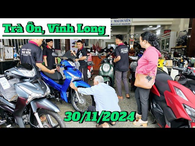 Wave 125i NK Thái Lan màu Xanh gp Nổ Máy về Trà Ôn Vĩnh Long ngày 30/11/24.CH Mai Duyên. Khải Phạm