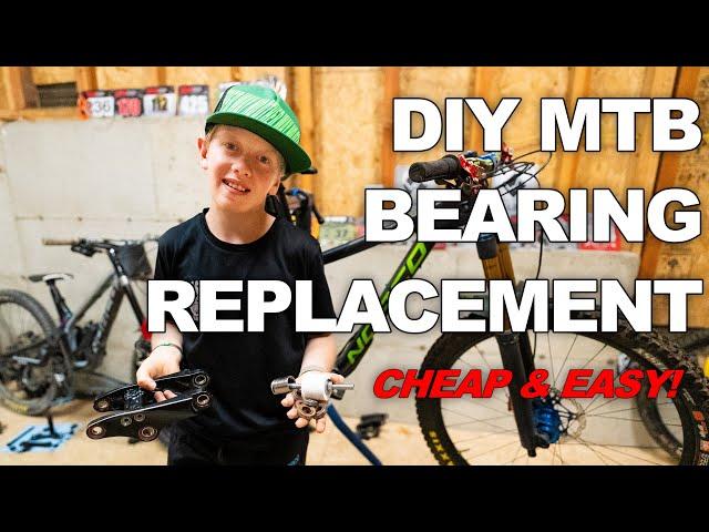 DIY MTB BEARING REPLACEMENT: CHEAP & EASY