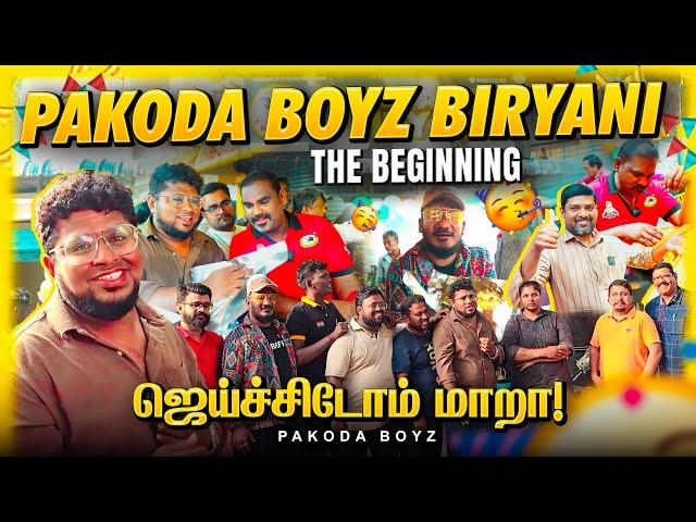 The GRAND OPENING Pakoda Boyz Biryani | Tamil Food Review | Pakoda Boyz