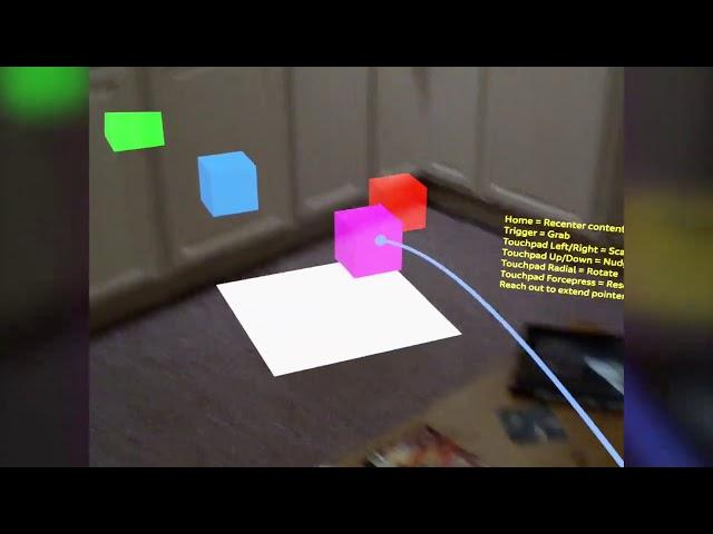 Control Pointer: Magic Leap Developer Toolkit