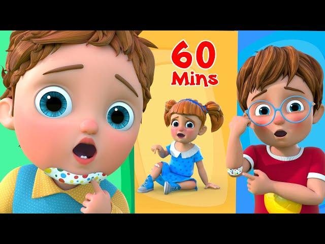 The Boo Boo Song + More Baby Nursery Rhymes & Kids Songs | 60 mins | Beep Beep