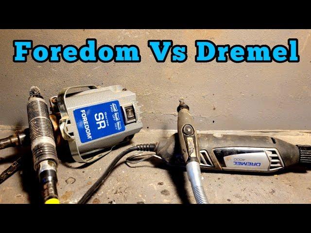 Foredom SR Series Rotary carver VS dremel 4000 Rotary tool.