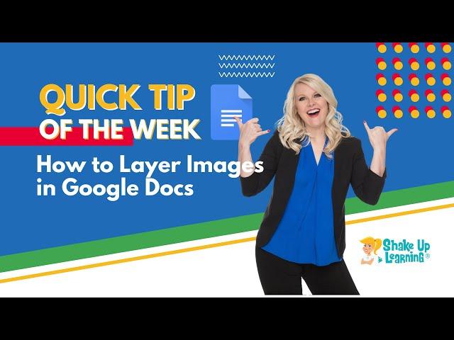 How to Layer Images in Google Docs