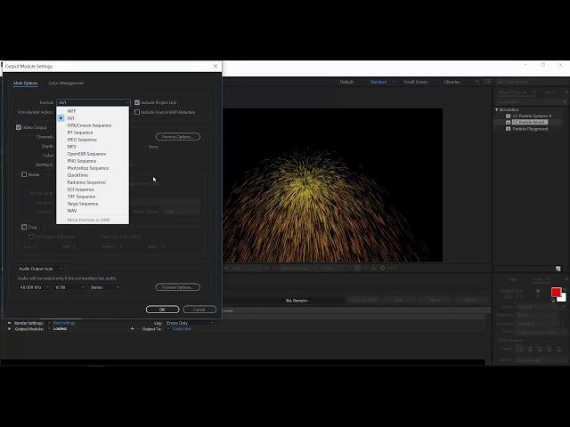 How to use the Render Queue Adobe After Effects