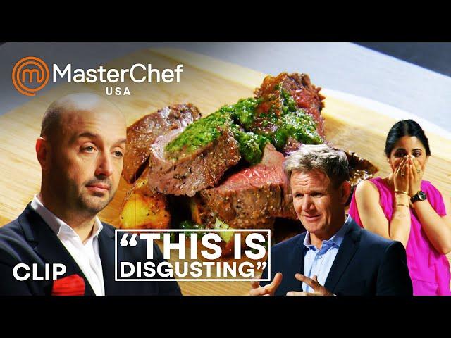 "This is Disgusting" | MasterChef USA | MasterChef World