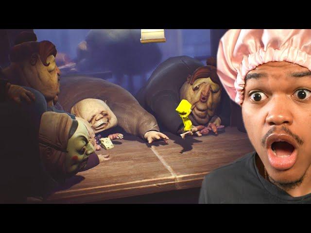 IF I STOP RUNNING I WILL GET EATEN | Little Nightmares (Ending)